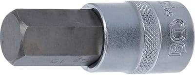 BGS Dopsleutelbit - 1/2 - binnenzeskant 19 mm