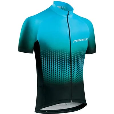 Gist Korte Mouw Wielertrui Blauw,Zwart 8-10 Years Jongens,Meisjes