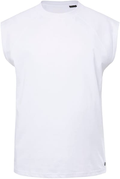 JP 1880 - Heren - Tanktop oversized schouders ronde hals - Off-white - Maat 7XL