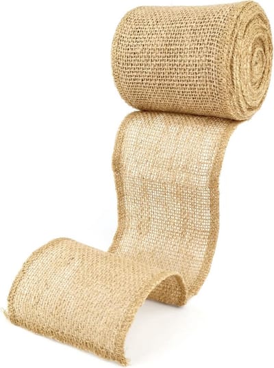 Jutestof Lint 10cm Breed en 5 Meter Lang voor Decoratie en Bescherming