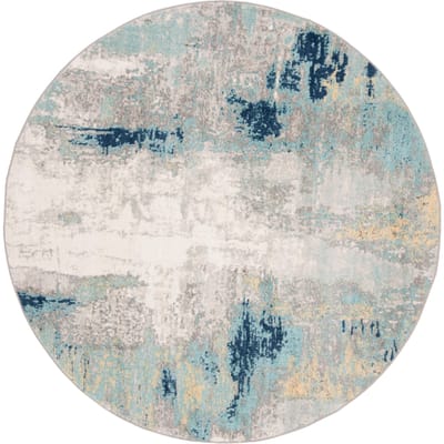 Vloerkleed Danni Abstract rond | Safavieh