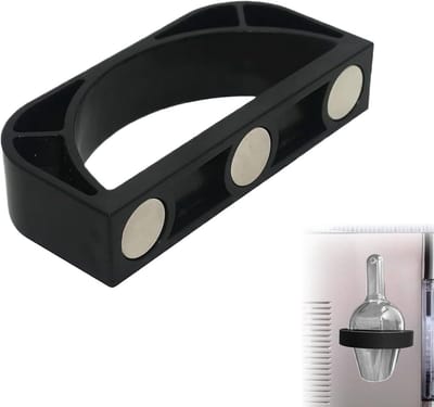 Magnetische Schep Houder - Ijsmaker Accessoire - Keuken Organisatie - Sterke Magneet Bevestiging - Ruimtebesparend - Zwart
