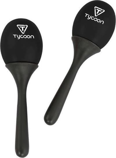 Tycoon: Little Plastic Maracas - Black