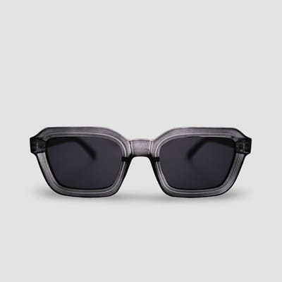 Montuurtjevoorjou - Jersey Grey - Zonnebril - Dames - Heren - Festival Bril - Grijs