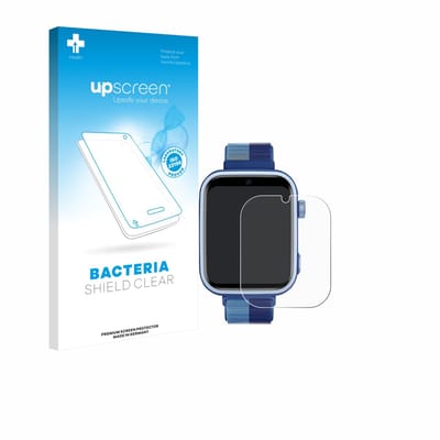 upscreen - Screenprotector voor JoJoego 4G Smartwatch kids - Folie Beschermfolie transparant antibacterieel