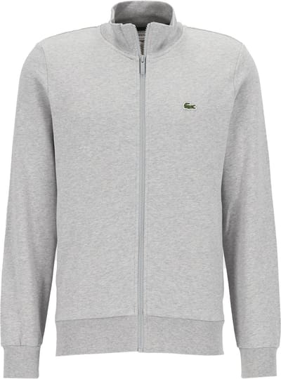 SINGLES DAY! Lacoste - Vest Sweat Grijs - Heren - Maat XXL - Regular-fit