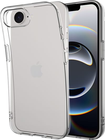 Cazy hoesje geschikt voor iPhone 17e / 16e Hoesje Siliconen - Flexibele 100% GRS Case - Transparant