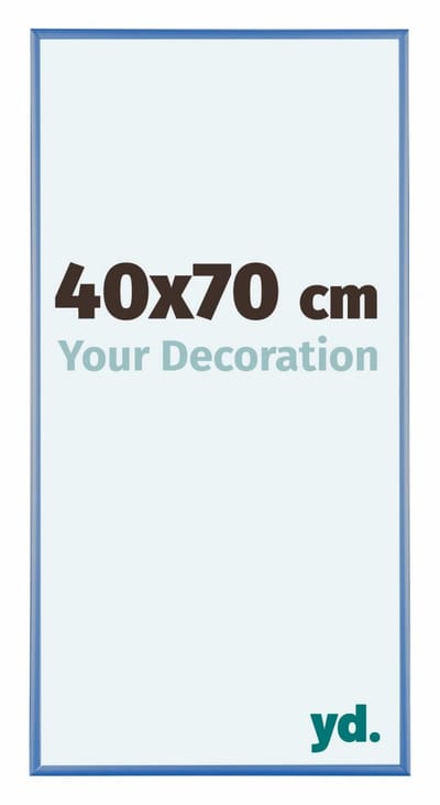 Your Decoration - Fotolijst 40x70 cm - Aluminium - Staal Blauw - Kent