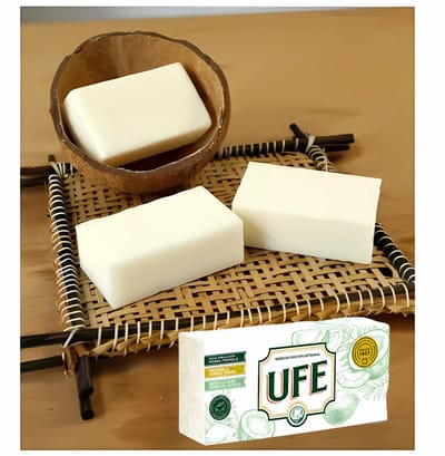 UFE - Kokosnoot Steen Zeep - 5x200g - Milieuvriendelijk - Kleding - Keukenreiniging - Kristalwerk - Algemene huishoudelijke schoonmaak