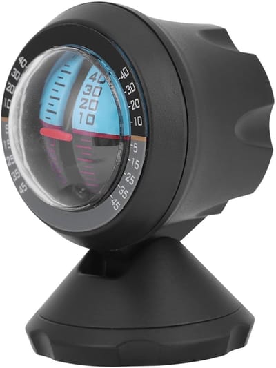 Dailygoods- Inclinometer Digitaal - Hellingmeter - Verstelbare Houder - Offroad Accessoires - Nauwkeurige Hoekmeting - Eenvoudig te Gebruiken - Hellingsmeter
