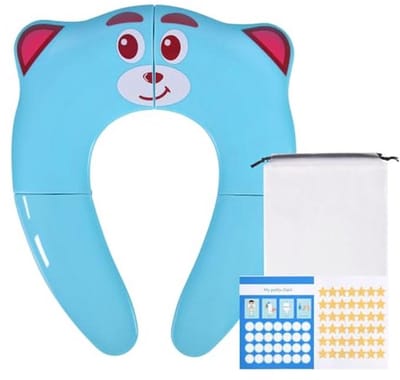 Opvouwbare Toiletbril voor Kinderen - Reisverkleiner met Antislip en Herbruikbaar Ontwerp
