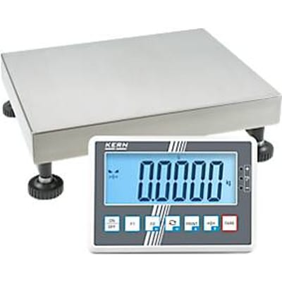Industriële weegschaal KERN IFC 10K-4L, weegvermogen 15 kg, afleesbaarheid 0,5 g