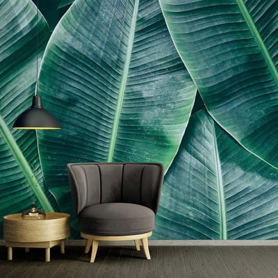 Fotobehang BananaLeaves1 DD118560 A.S. Création Designwalls | 3D Fotobehang op maat
