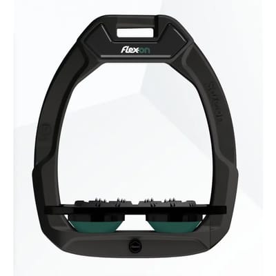 Veiligheidsezels Plat Ultra Grip Zwart/Zwart/Groen Flex-On Safe-On