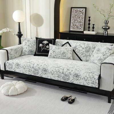Nieuw Frans Stijl Bankkussen voor Alle Seizoenen, Chenille Antislip Licht Luxe Bankovertrek, Kussenhoes voor de Zomer 70*70cm