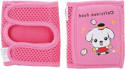 Peuter Kniebeschermers - Baby Kniekousjes - Veilig Kruipen - Zacht Cartoon Design - 11 x 29 cm - Meerdere Kleuren