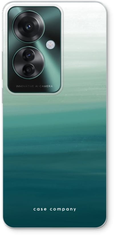 Case Company® - Hoesje geschikt voor Oppo Reno 11 F hoesje - Ocean - Soft Cover Telefoonhoesje - Bescherming aan alle Kanten en Schermrand