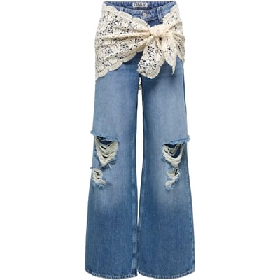 ONLY Wide-leg jeans ONLCARRIE Mid waist Wide leg fit Jeans