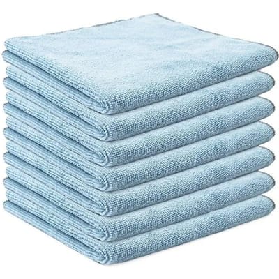 12-Pack Reinigingslap Microvezel Reinigingsdoek 9 Kleuren Assortiment Reinigingsdoeken voor Huis Keuken 15PCS