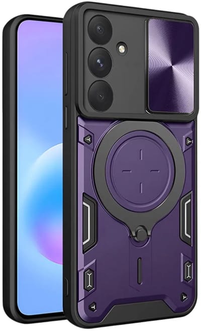 Hoesje geschikt voor Samsung Galaxy A57 - Techsuit CamGuard Pro Back Cover - Paars