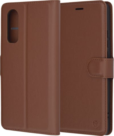 Hoesje geschikt voor OnePlus Nord CE 4 Lite - Techsuit Leather Folio Book Wallet Case - Bruin