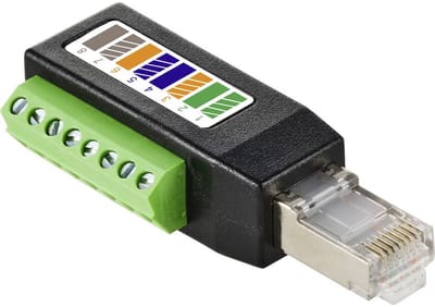 TRU COMPONENTS TC-11503196 TC-RJ45-TB Verbinder RJ-45 1 stuk(s)