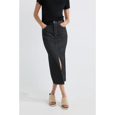 Josephine & Co Angelique Skirt Black Size: 38 | Midi Skirts Outlet | Dames | Zwart