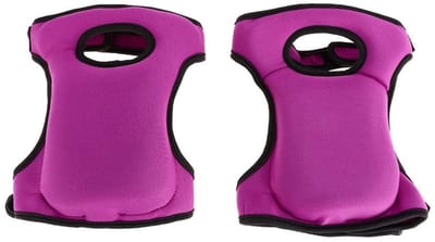 Werk Kniebeschermers - Beschermende Pads - Bescherming Buiten - Dikke Gel Vulling - 46 x 23 cm - Paars