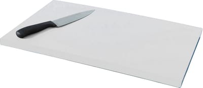 Polyethyleen Snijplank met Anti-Slip Voeten Wit - Saro 387-1000 - Horeca