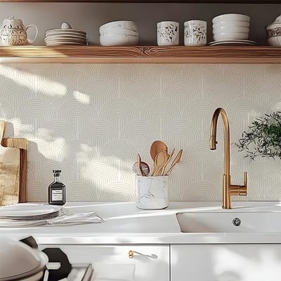 Cosensi - Dailygoody - Tegel Stickers - Zelfklevende Stickers - Voor Badkamer en Keuken - Beige - Makkelijk aan te brengen - Hoogwaardige kwaliteit - Geschikt v...