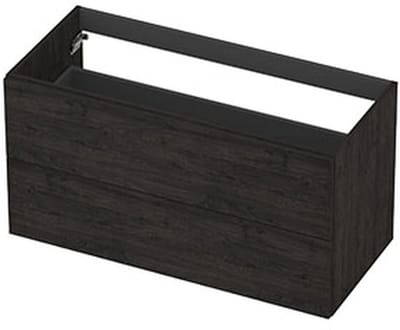 INK - Onderkast 2L Decor Softclose Tbv Greep - 1000x450x520 Mm - Houtskool Eiken