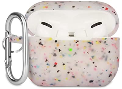 Zachte Siliconen Beschermhoes voor AirPods Pro - Antislip, Schokbestendig met Karabijnhaak