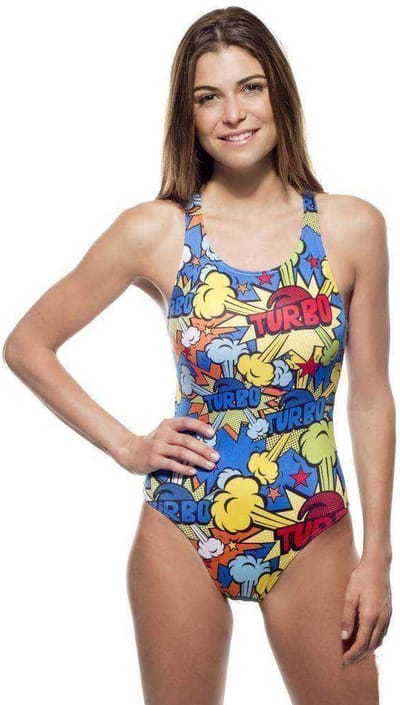 Turbo - Badpak - Swimming Dames Suits Pop Turbo - 40 (L)