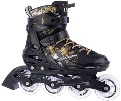 Tempish Wox 2.0 84 Skeelers - Inline Skates - Dames - Zwart/Goud - Maat 37