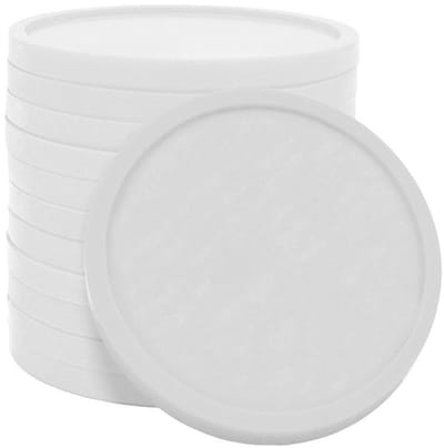 CombiCraft blanco plastic munt 26mm wit - per 100 stuks