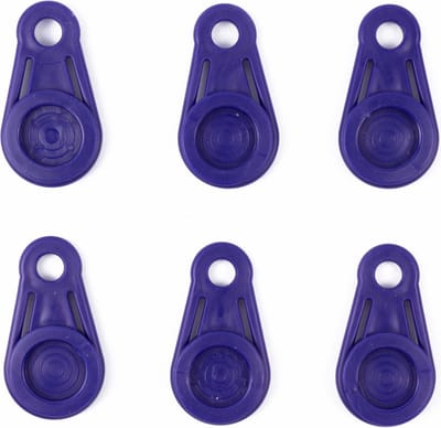 Benson Weerbestendige zeilclips - set van 6 - duurzaam kunststof - zwart - 82 x 45 mm