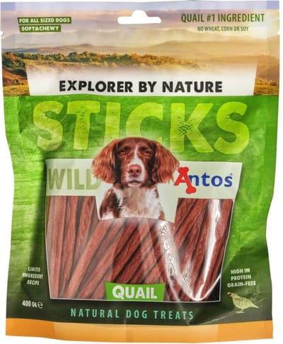 Wild Soft Sticks Kwartel 80% Vlees Graanvrije Honden Training Beloning Snacks Hond Beloningssnacks