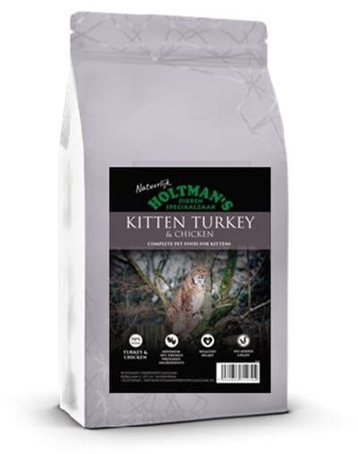 Connoisseur cat kitten kalkoen met kip 1,5 kilo