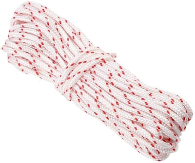 Dailygoods - Starter Touw Trekkoord - Vervangingskoord Trimmer - Duurzaam Nylon - 5.0mm / 10m - Slijtvast en Betrouwbaar