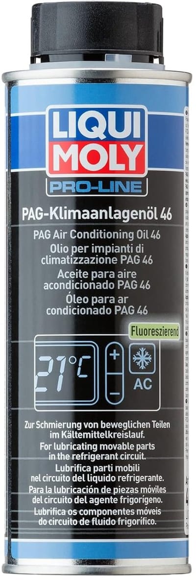 Airconditioning Olie - Compressor Olie - Auto Onderhoud - Hoog Viscositeit - 250 ml