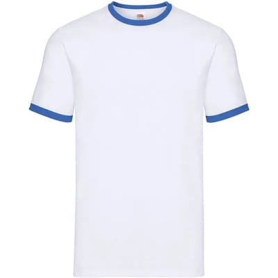 T-shirt Fruit of the Loom Ringer