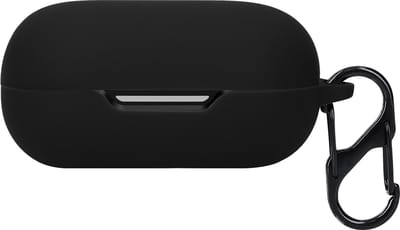 kwmobile cover voor oordopjes case - geschikt voor TOZO Golden X1 - Trendy beschermhoes draadloze oordopjes in zwart