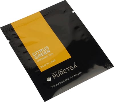 Pure Tea Citrus Green - Biologische Thee - Sachet - 25 stuks