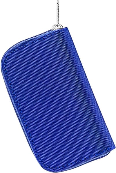 SD-kaarthouder - Geheugenkaarthoes - Reisopslag - Waterdicht en Schokbestendig - 22 Kaarten - Blauw