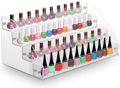 Transparante Nagellakhouder - Multifunctionele Nagellakstandaard voor Cosmetische Organisatie