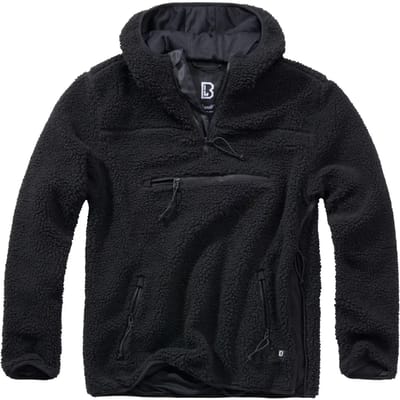 Brandit Teddy Heren Windbreaker - zwart - S