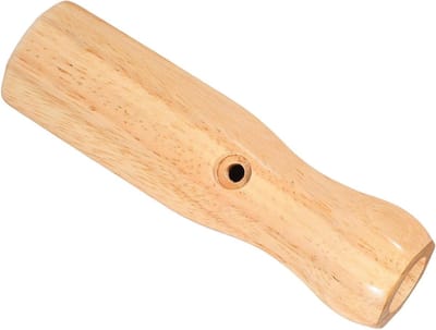 Tafelvoetbal Handgrepen - Voetbaltafel Handgrepen - Spelverbetering - Antislip Houten Grip - 12.5 cm - Lichtgeel