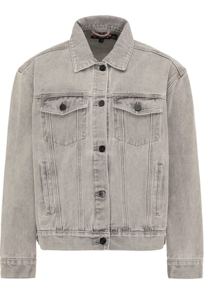 Mymo Denim jas Dames grijs