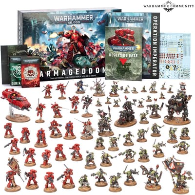 Warhammer - 40k Armageddon 11th edition Launch Box - RELEASEDATUM 20/6