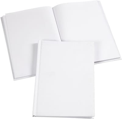 Notitieboek, A5, dikte 8 mm, 80 gr, wit, 1 stuk